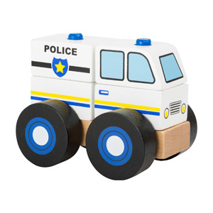 bouwvoertuig politie
