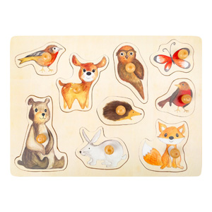 Puzzel Bosdieren