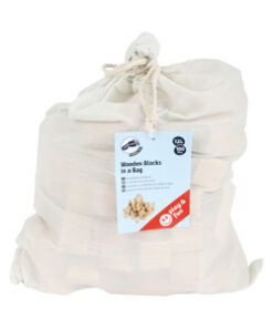 Houten bouwblokken 100 stuks