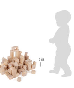 Houten bouwblokken 100 stuks