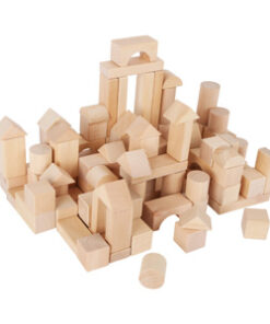 Houten bouwblokken 100 stuks