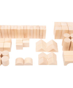 Houten bouwblokken 50 stuks